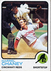 1973 Topps Baseball Cards      507     Darrel Chaney